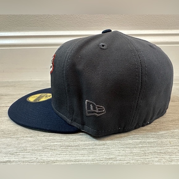 LA Los Angeles Dodgers Lids Hat Drop New Era Sea Fog 50th Patch Fitted 7 3/8 - Picture 4 of 10